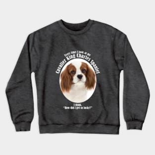 Lucky Spaniel Crewneck Sweatshirt